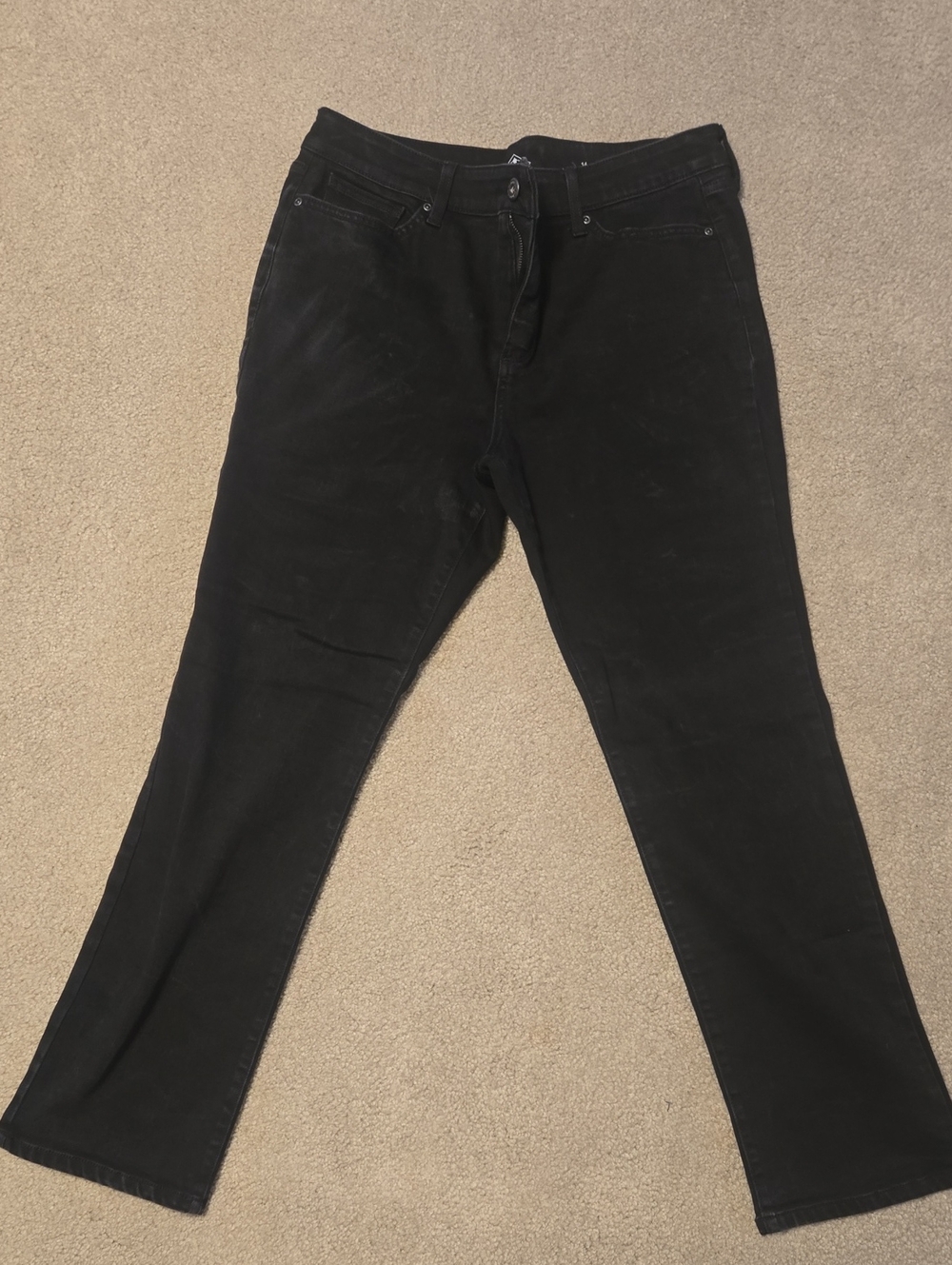 St Johns Bay Black Women’s Classic Straight Jeans
